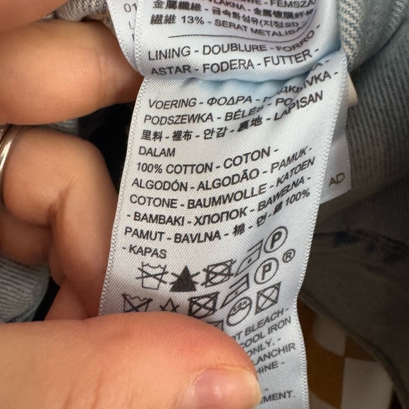 Vintage Levi’s Jean Jacket made in Italy - Picture 15 of 15